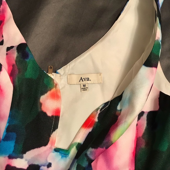 Multicolor structured top - Picture 4 of 4